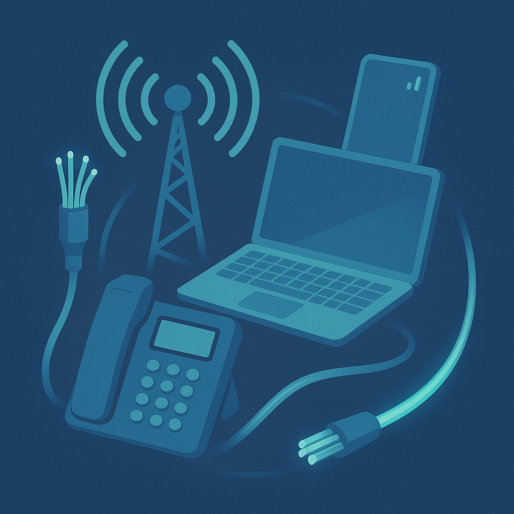 Servicios de Telecomunicaciones - Fibra Óptica y Centralitas de Voz